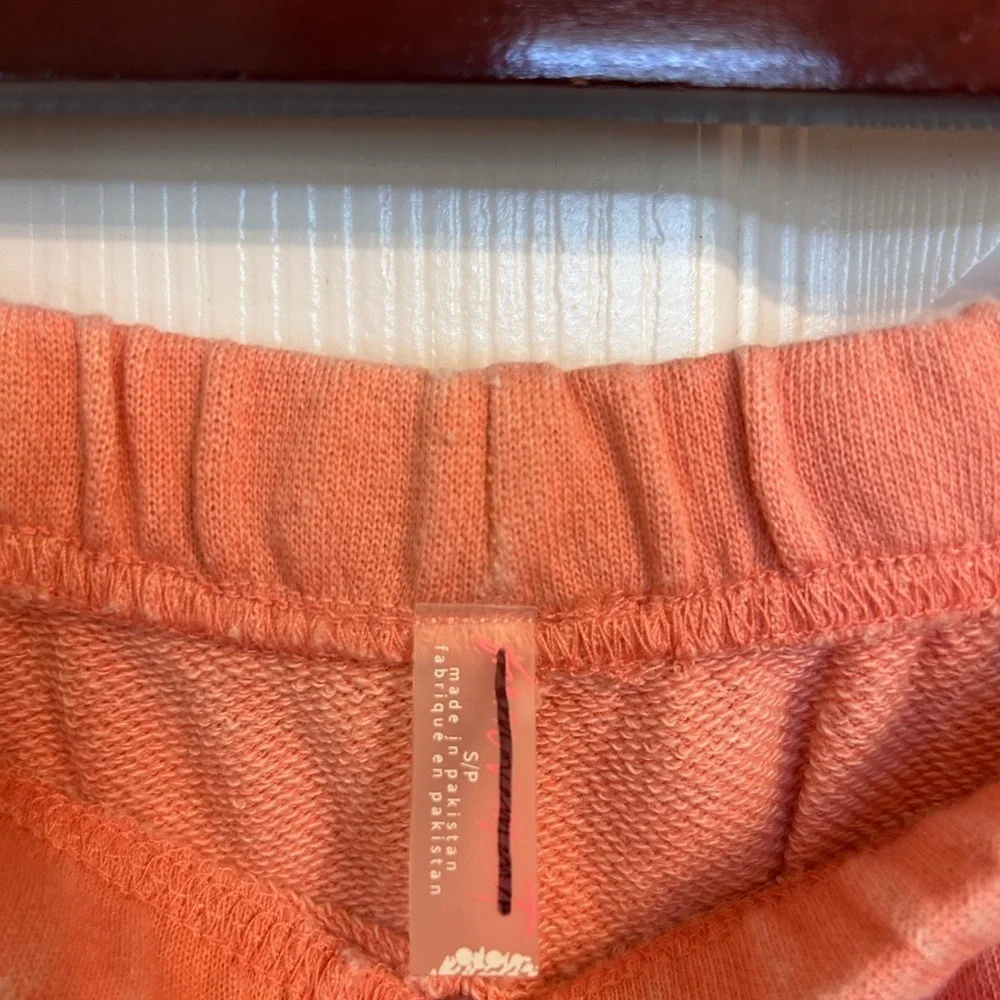New Free People Movement, Playbook Shorts, Small in Salmon Pink